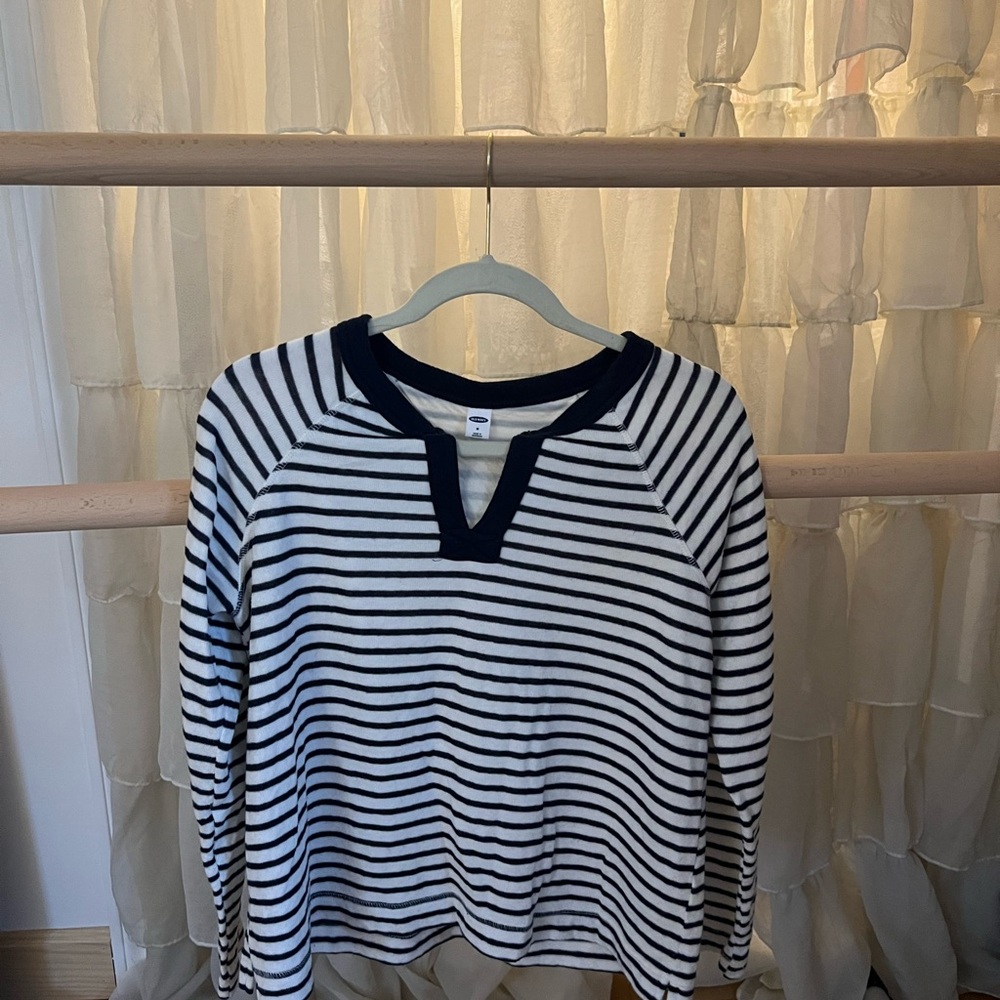 Striped Long Sleeve Top